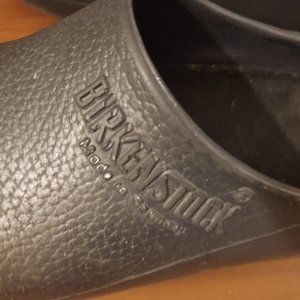 Birkenstock Clogs BLACK Ladies size 8